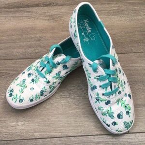Taylor Swift Keds- White and Teal